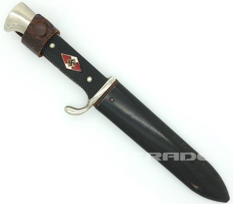 Rare - Earliest Hitler Youth Knife by Carl Linder