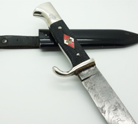 Transitional Hitler Youth Knife by WKC 1938