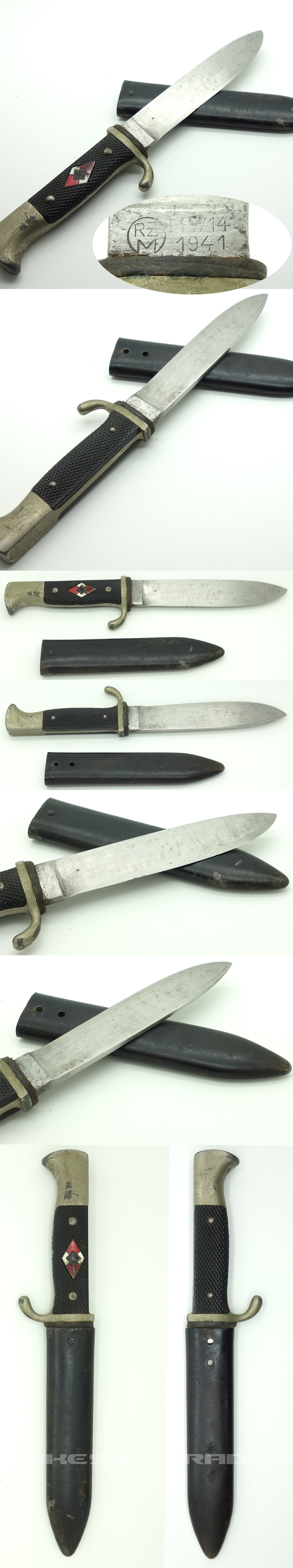 Hitler Youth Knife by RZM M7/14