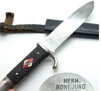 Hitler Youth Knife by Herman Konejung