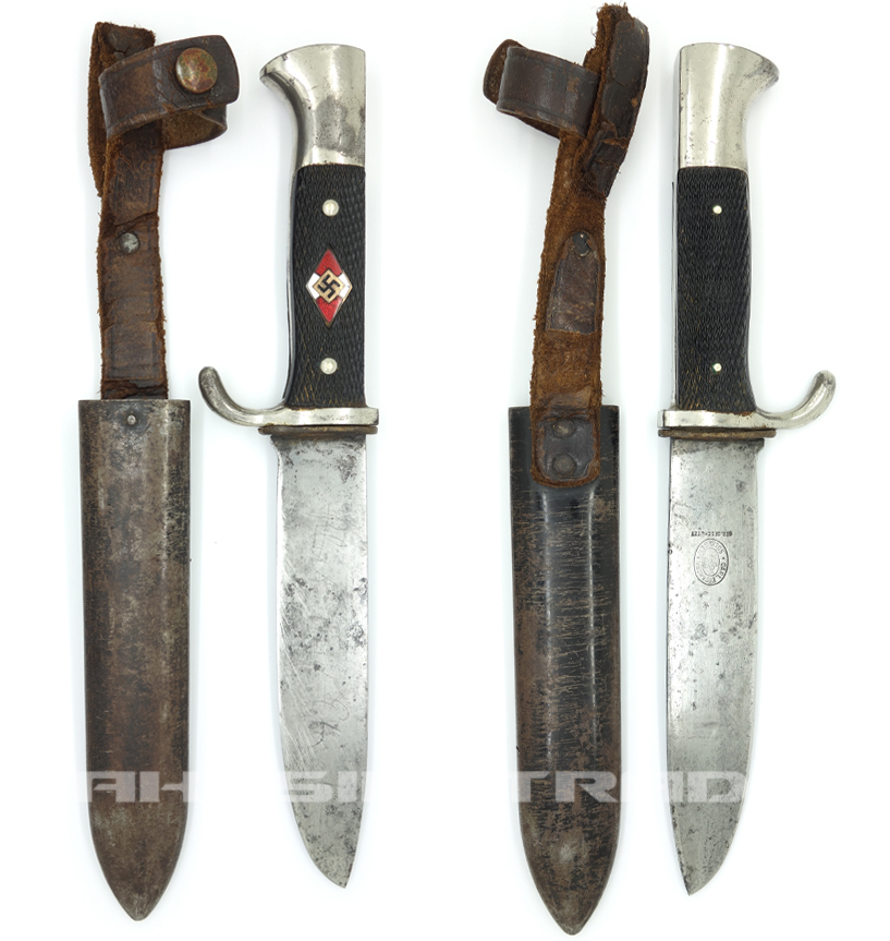 Early Hitler Youth Knife by Carl Eikchorn