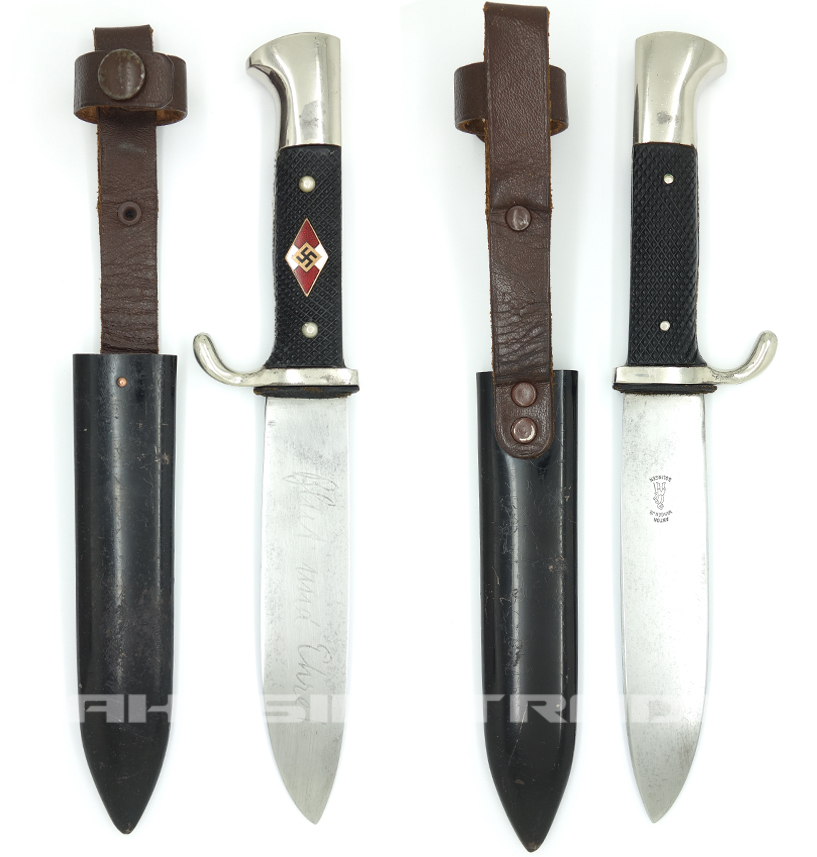 Early Hitler Youth Knife by A. Wingen Jr. Early Hitler Youth Knife by A. Wingen Jr.
