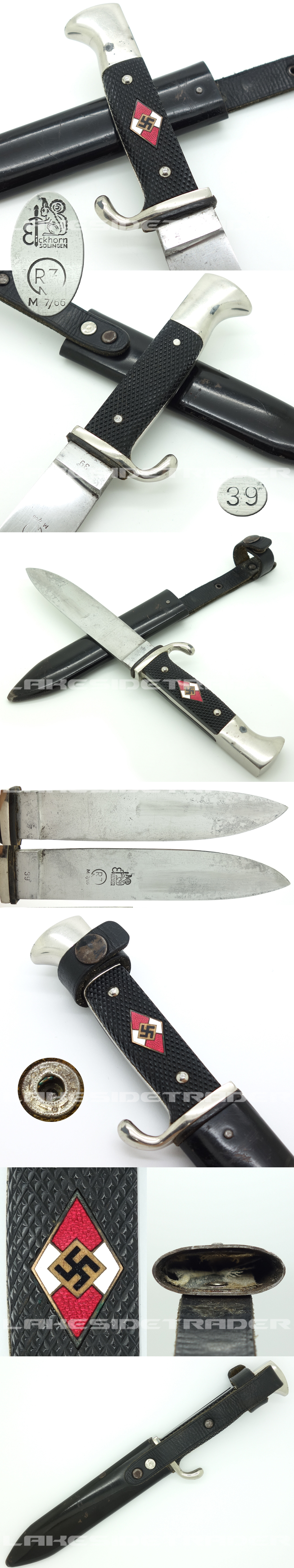 Transitional HJ Knife by Carl Eickhorn 1939