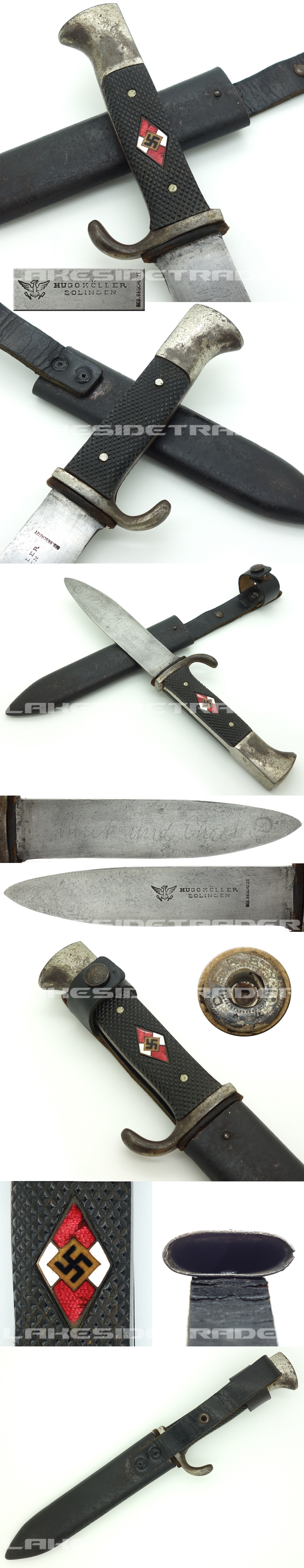 Early HJ Knife by Hugo Koller