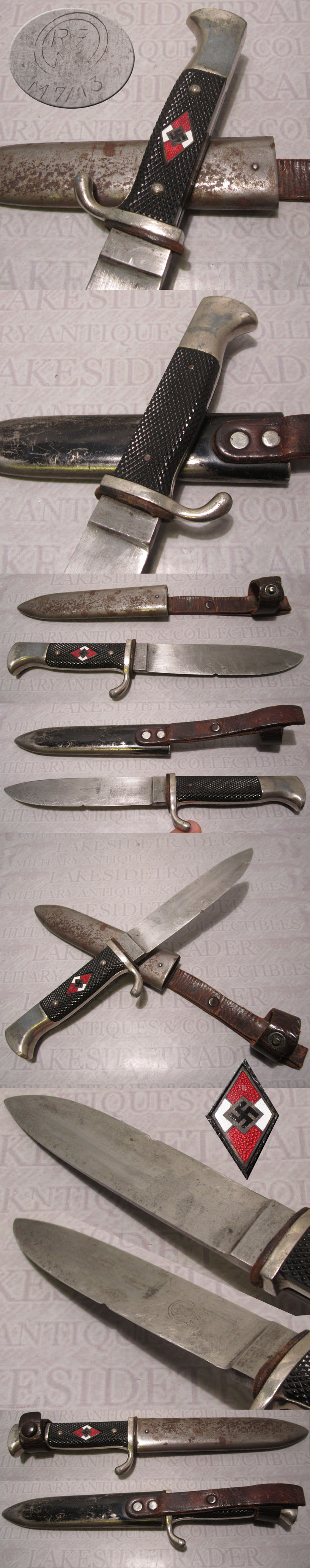 RZM M7/13 Hitler Youth Dagger