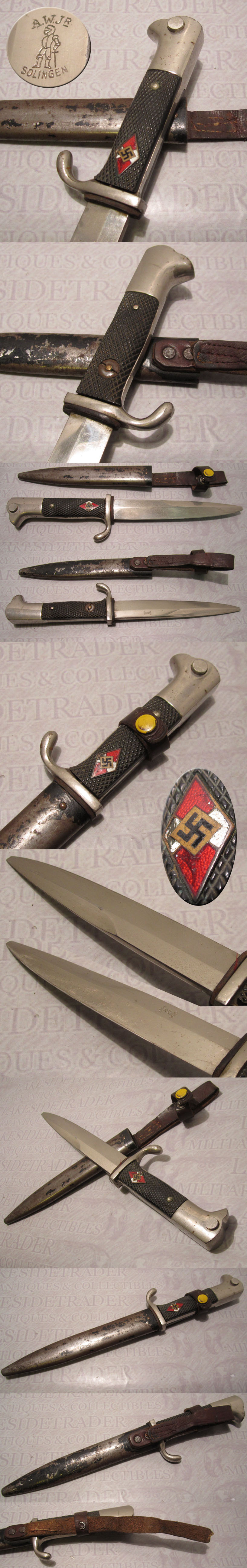 Earliest of the Early Hitler Youth Dagger