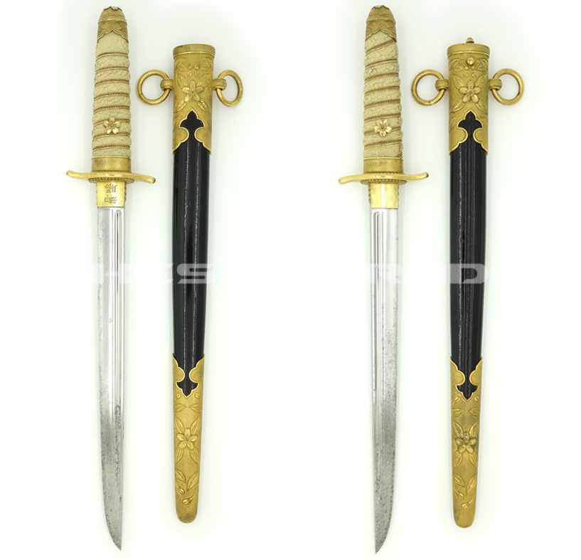 Japan “Royal Gift” Graduate Naval Dirk