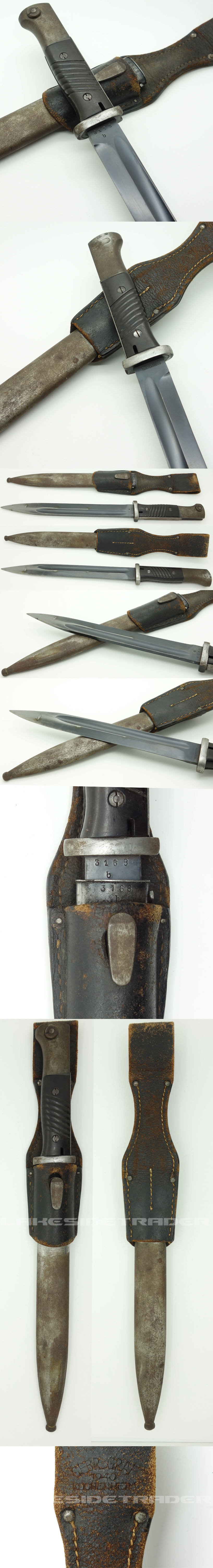 Matching - K98 Bayonet by P. Weyersberg