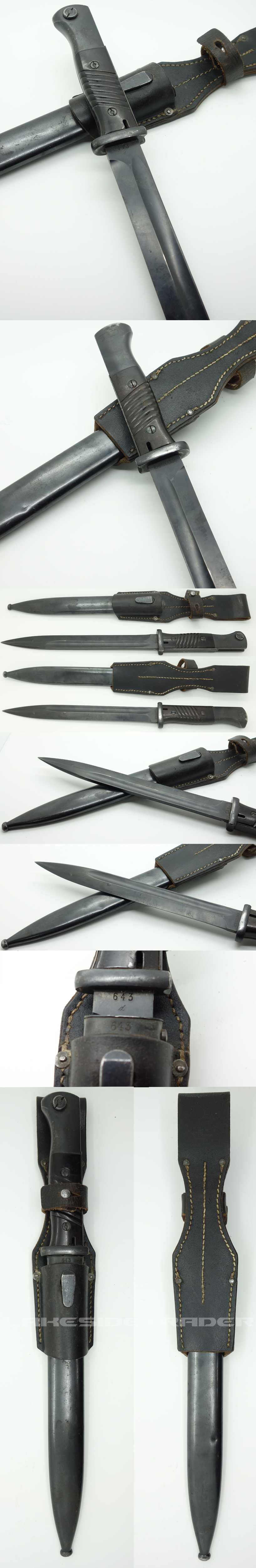 K98 Bayonet by Rich. A. Herder 40