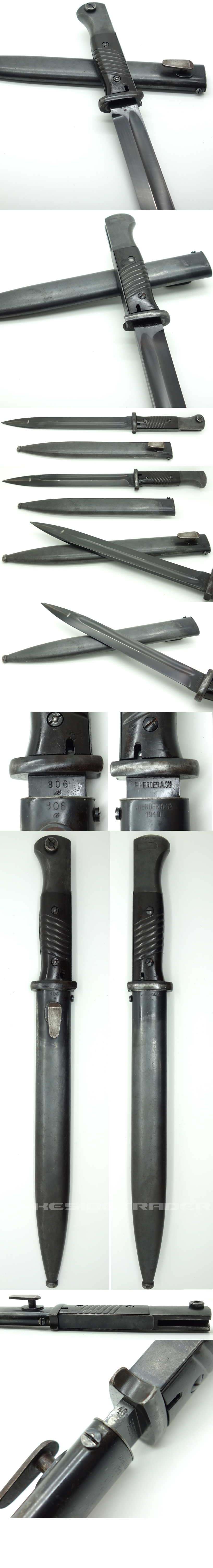 K98 Bayonet by Rich. A. Herder 40