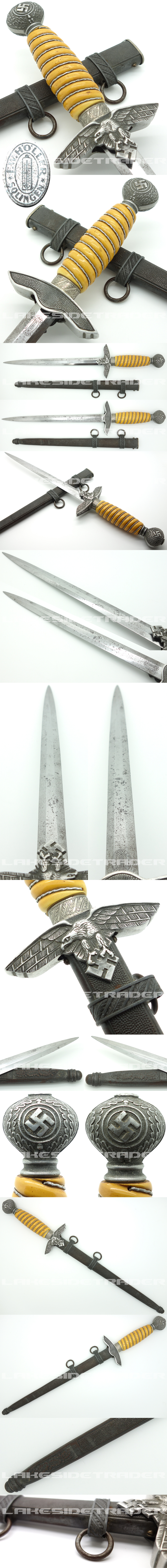 2nd Model Luftwaffe Dagger by F.W. H?ller 