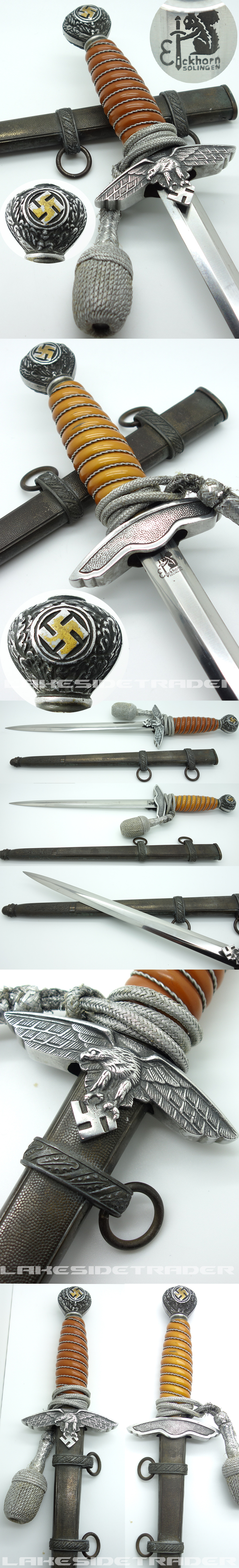 2nd Model Luftwaffe Dagger by Carl Eickhorn