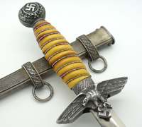 Very Rare ‐ 2nd Model Luftwaffe Dagger by Hack-Werke