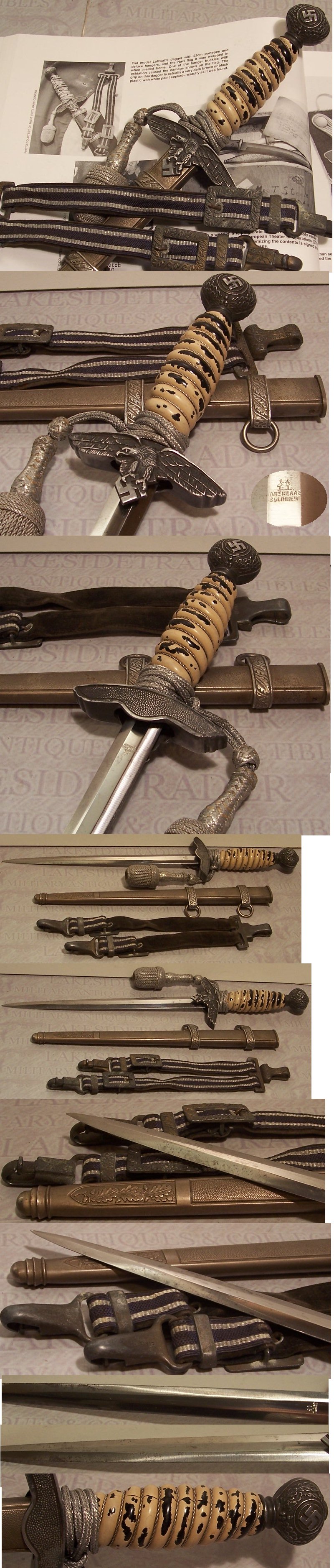 Klaas 2nd Luft with Black, (Funeral) Grip featured in reference