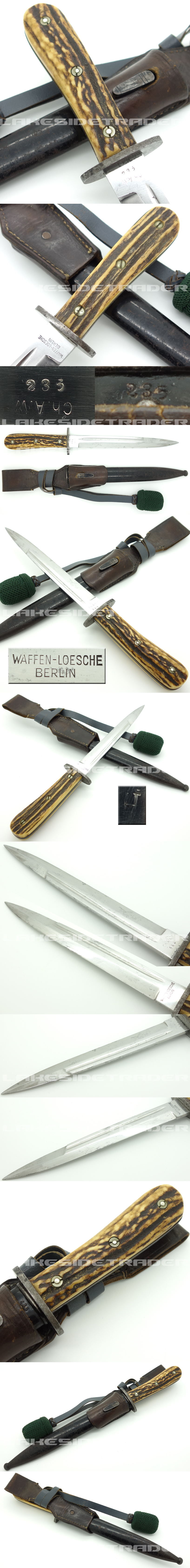 Matching - Forestry Luftwaffe Bayonet by Chromolit 