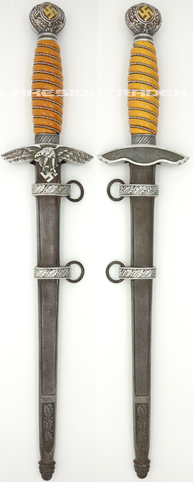 Gilt 2nd Model Luftwaffe Daggers by SMF