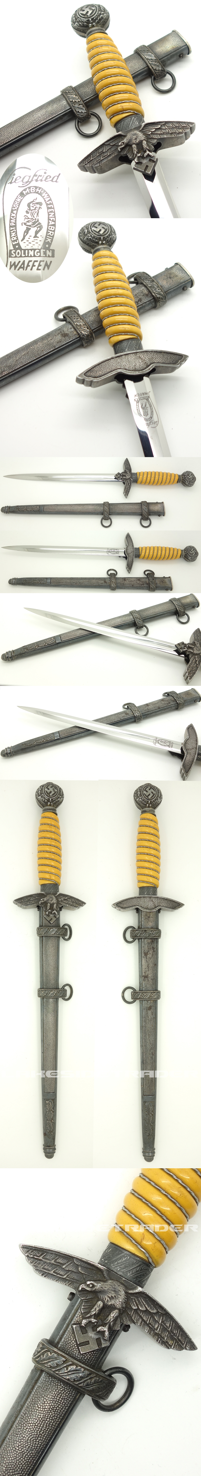 E. Pack 2nd Model Luftwaffe Dagger