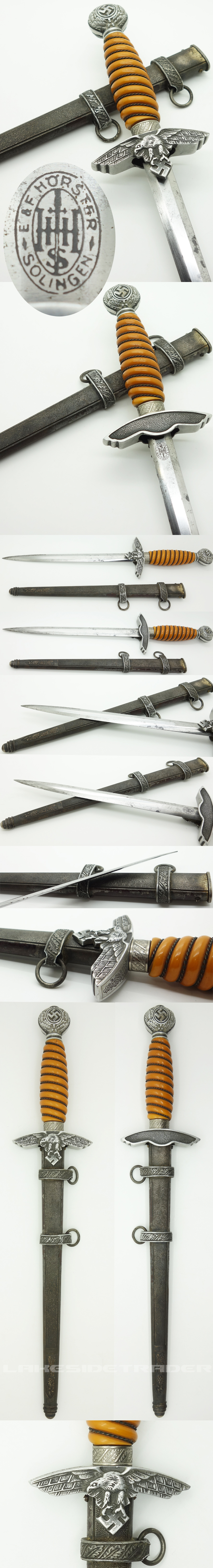 2nd Model Luftwaffe Dagger by Horster