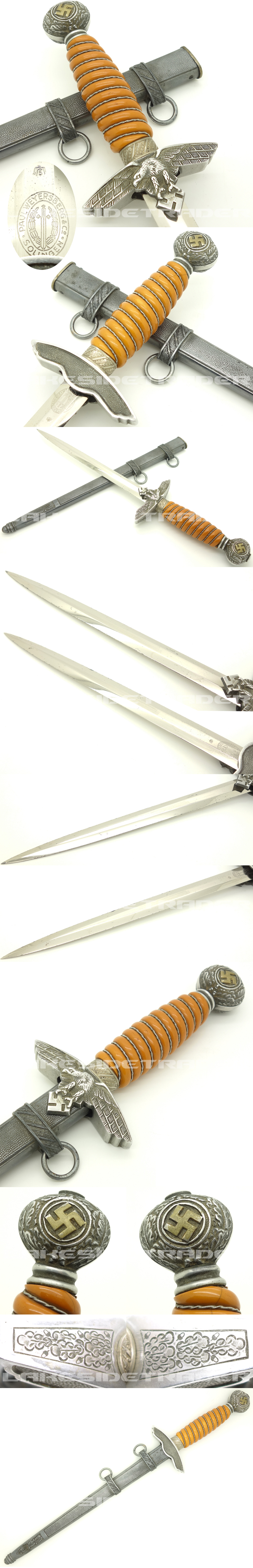 2nd Model Luftwaffe Dagger by Paul Weyersberg