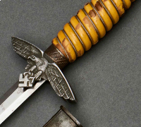 2nd Model Luftwaffe Dagger by Klaas w Wood Grip