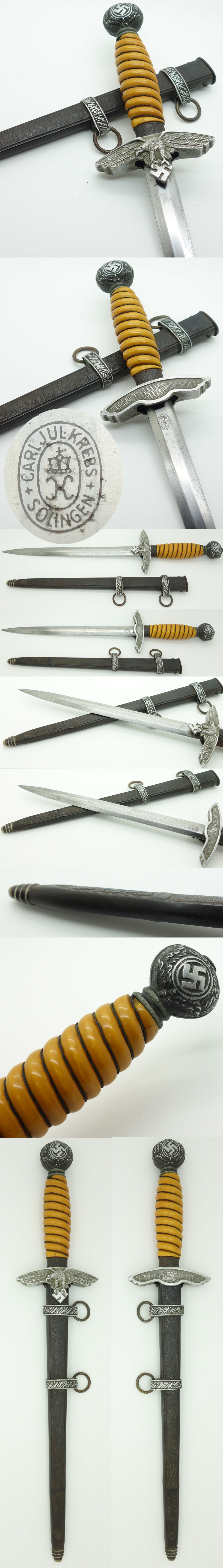 2nd Model Luftwaffe Dagger By CJ Krebs