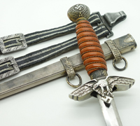 2nd Model Luftwaffe Dagger by Horster w Hangers