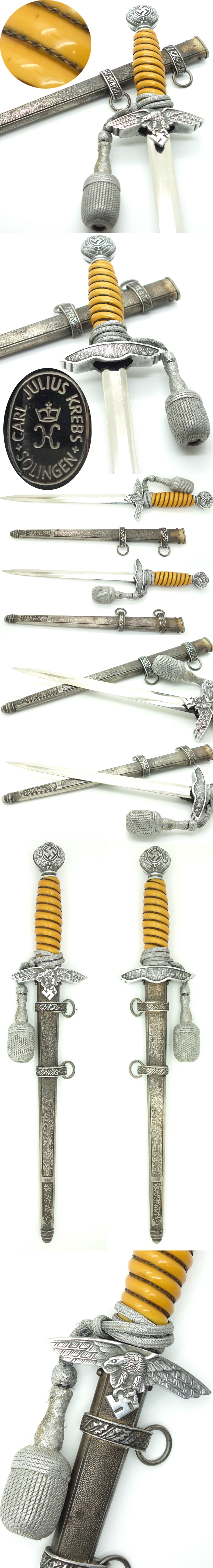 2nd Model Luftwaffe Dagger by JC Krebs