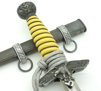 RARE - 2nd Model Luftwaffe Dagger by H. Kolping