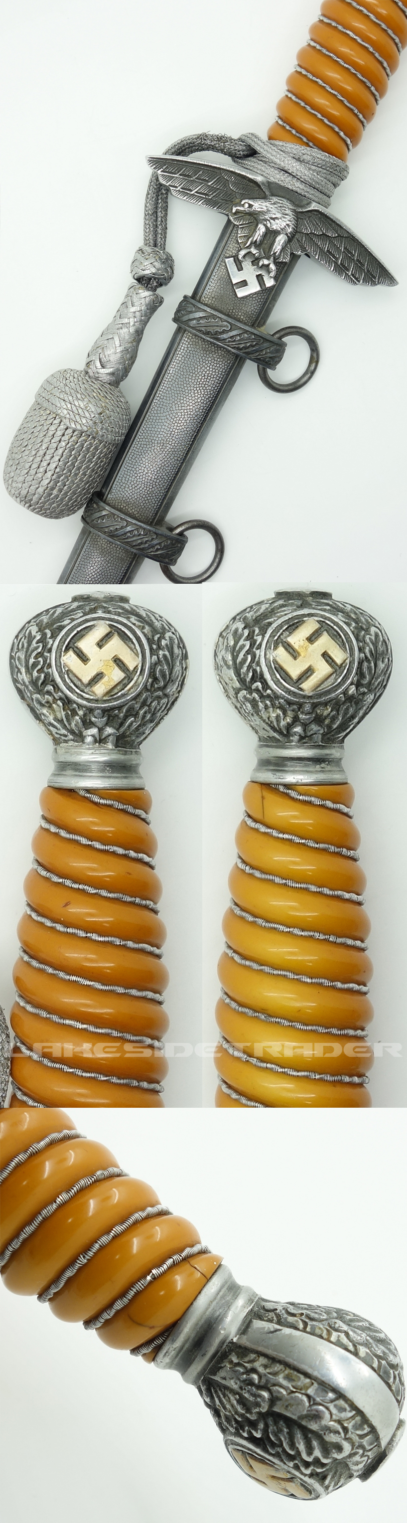 Gilt Eickhorn 2nd Model Luftwaffe Dagger