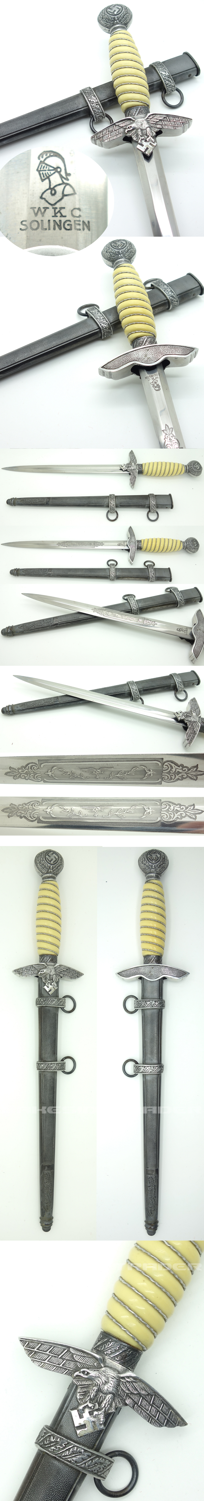 Etched - 2nd Model Luftwaffe Dagger by WKC