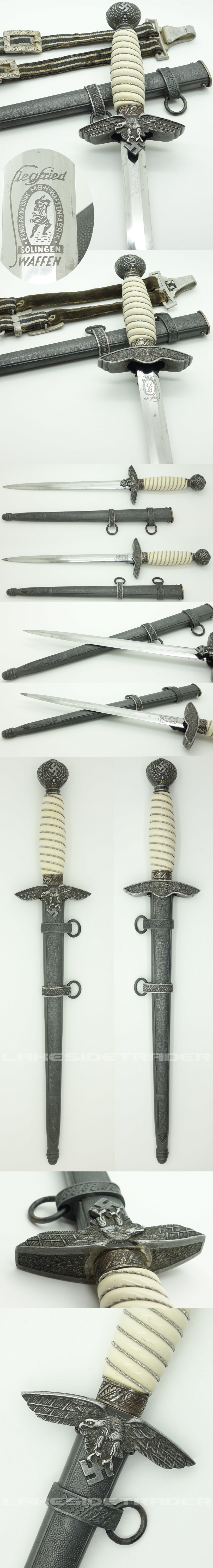 2nd Model Luftwaffe Dagger by E. Pack