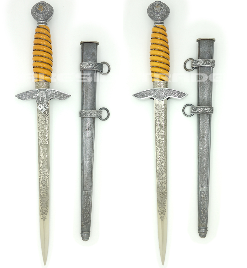 Etched 2nd Model Luftwaffe Dagger 