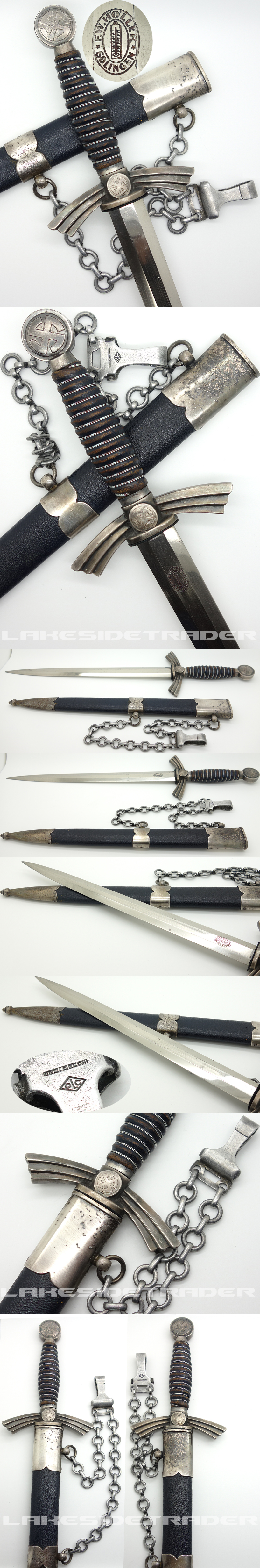 1st Model Luftwaffe Dagger by Holler