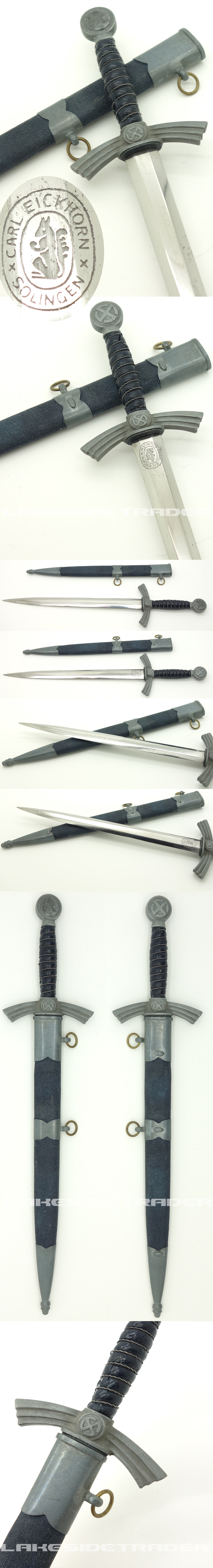 Miniature 1st Luft/DLV Dagger by Eickhorn