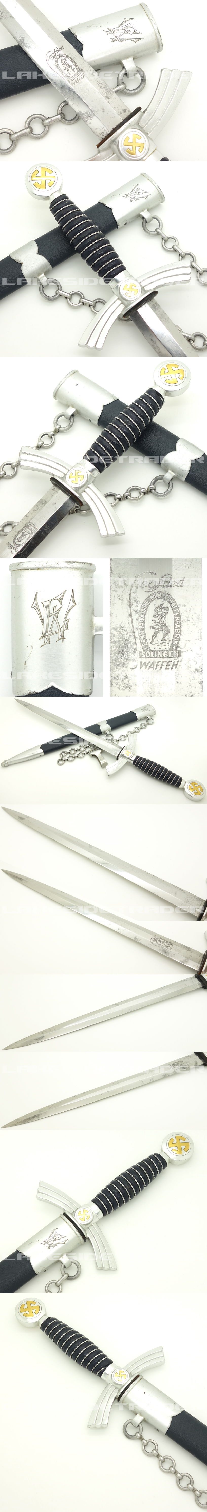 Personalized - 1st Model Luftwaffe Dagger by E. Pack