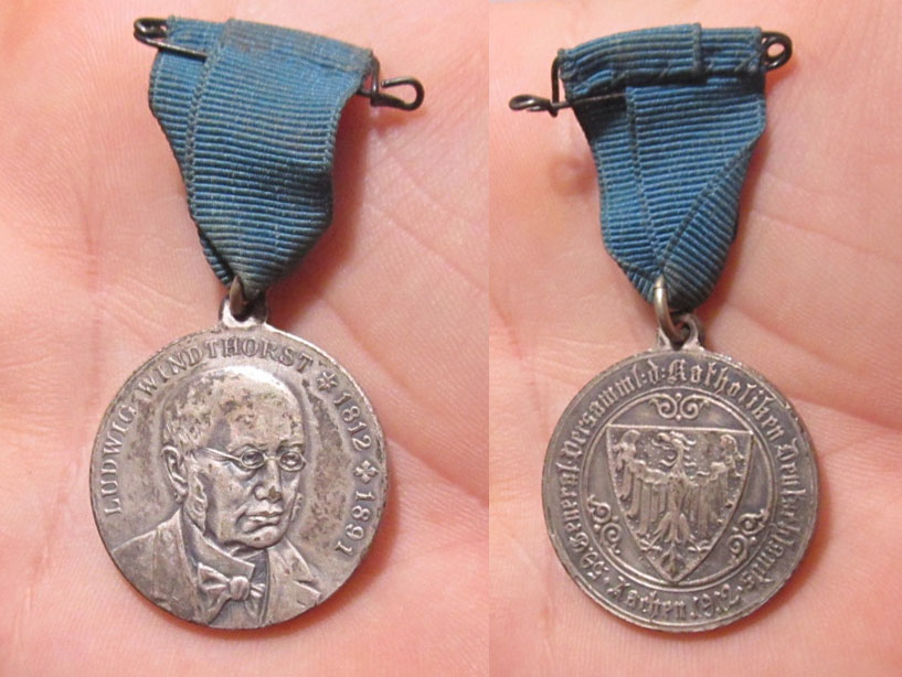 Ludwig Windthorst Medal 1912