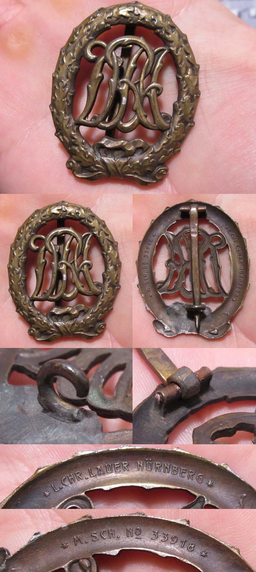 Bronze DRA Sports Badge