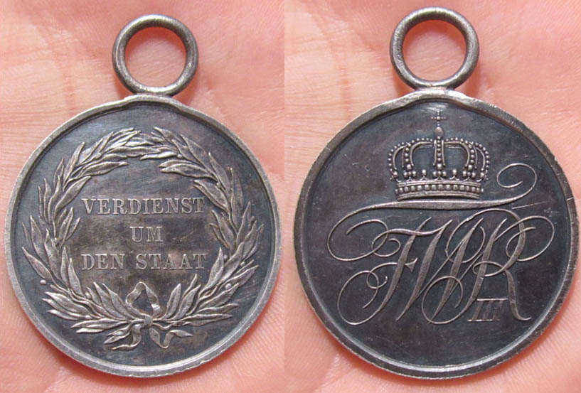 Prussian Military Honor Medal 2nd Class 1814 | Lakesidetrader