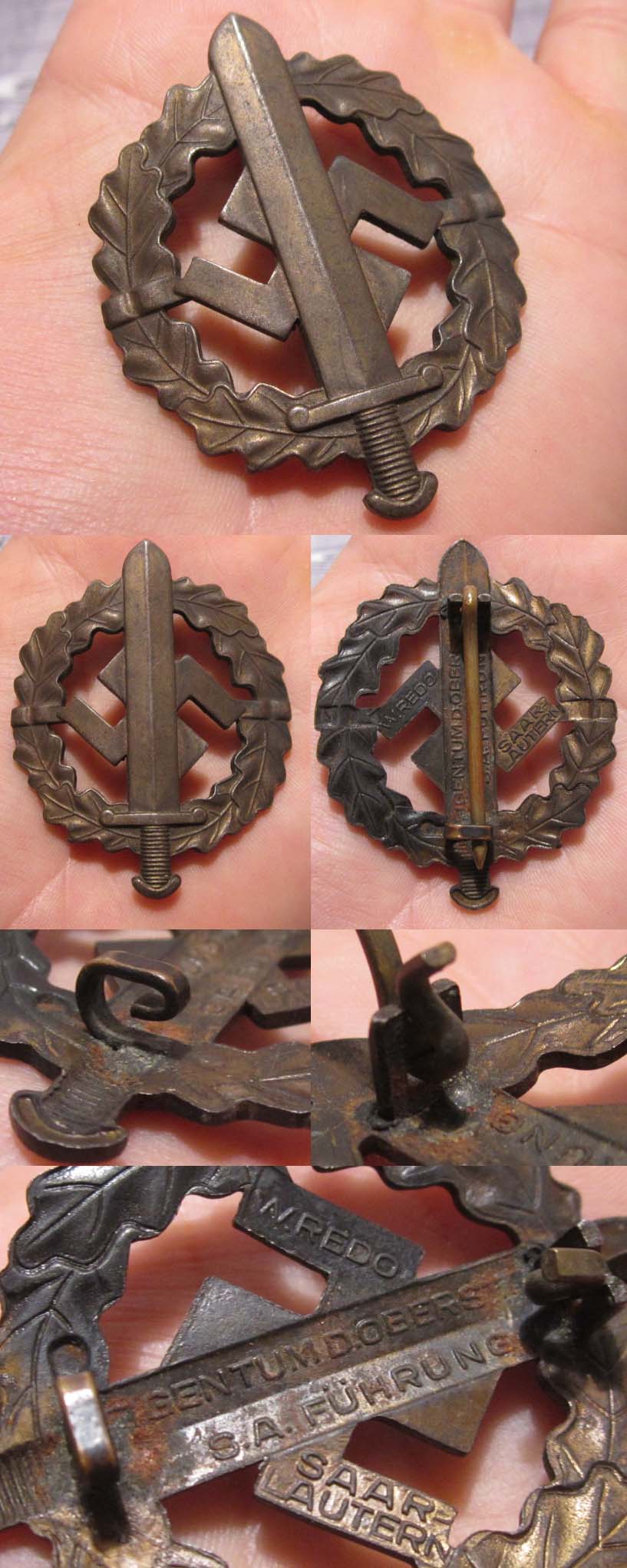 Bronze SA Sports Badge