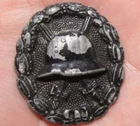 Imperial Black Wound Badge