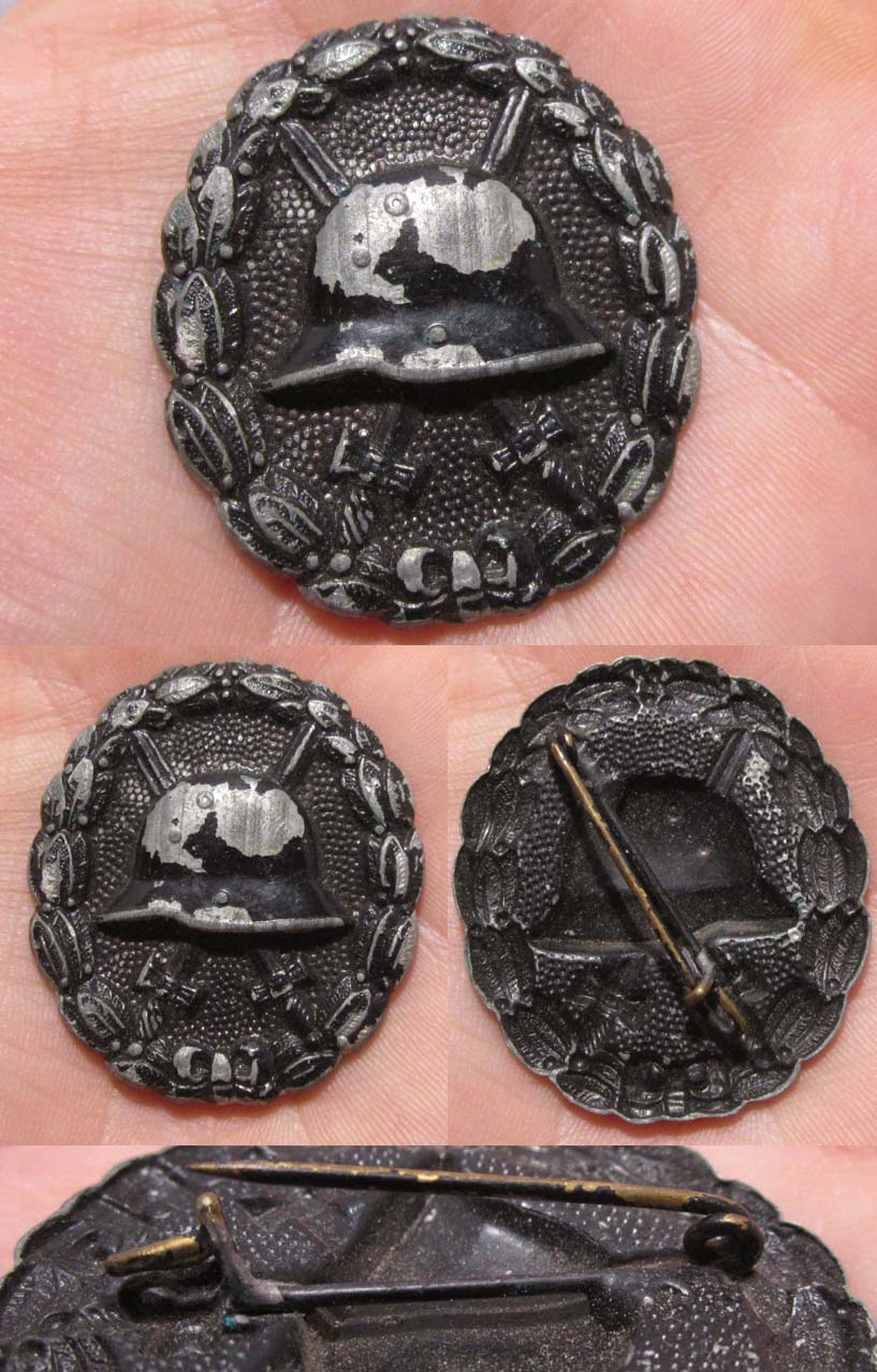 Imperial Black Wound Badge