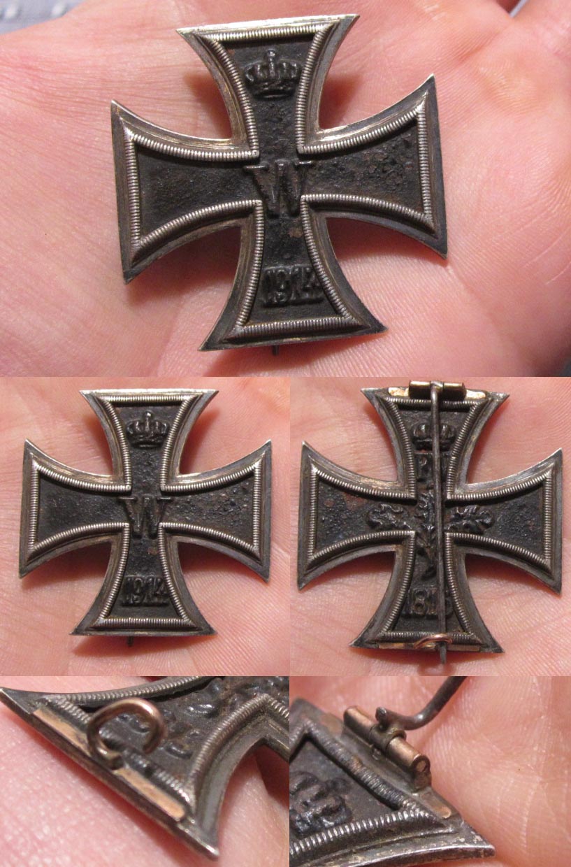Field Modified 1st Class Imperial Iron Cross