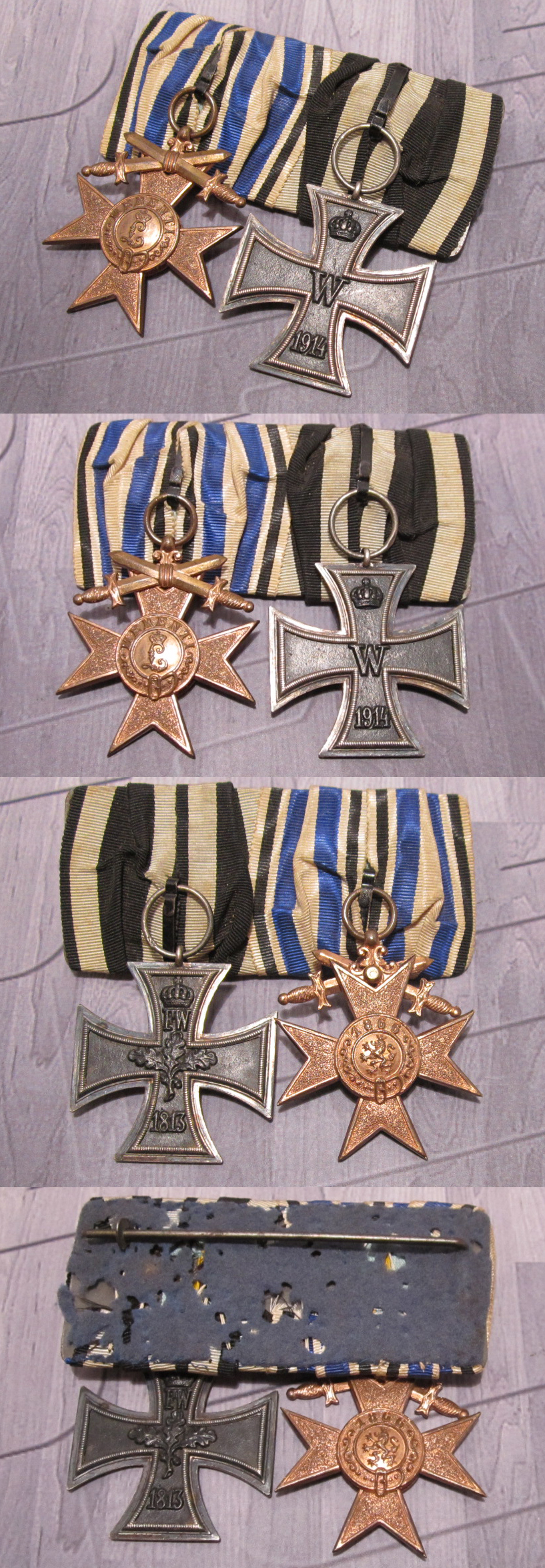 Imperial 2pc Medal Bar