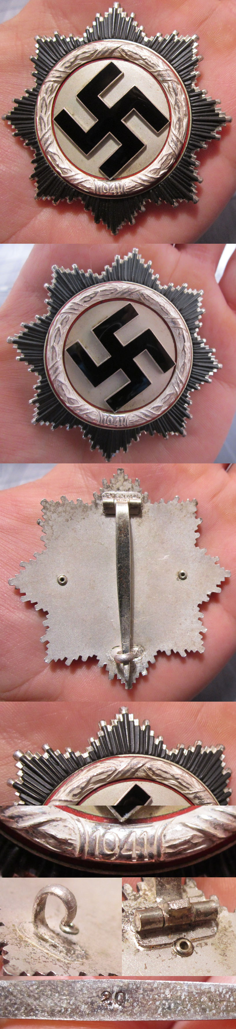 German Cross in Silver by Zimmermann Lakesidetrader