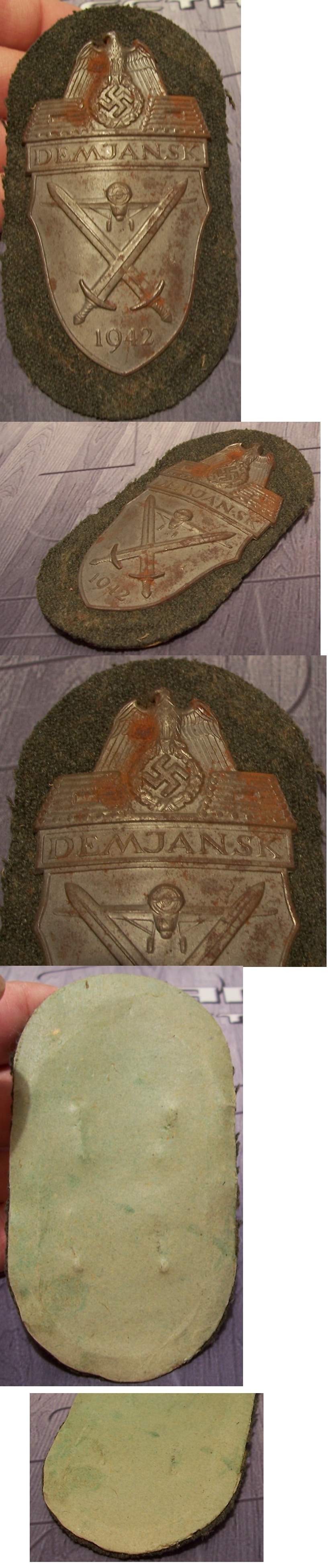 Army Demjansk Shield