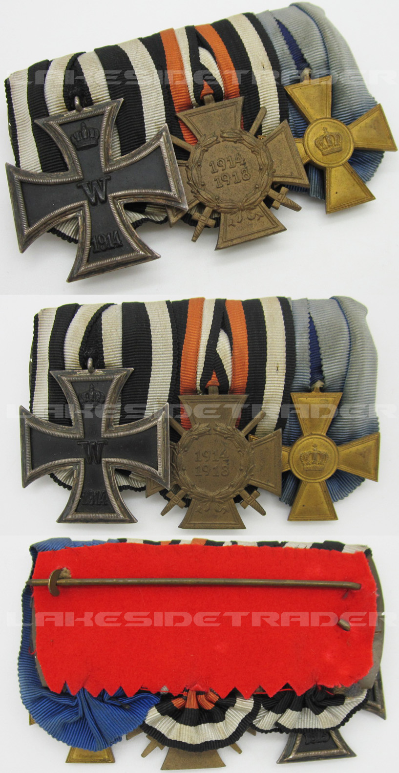 Imperial Three Piece Medal Bar