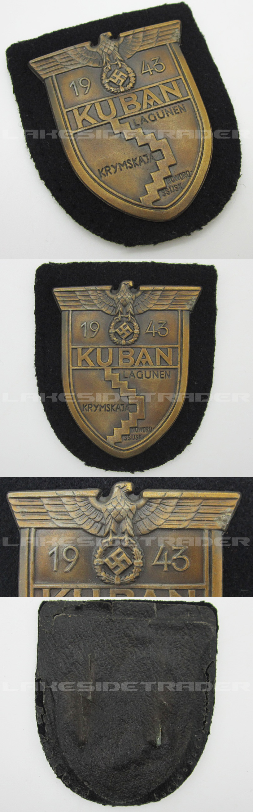 KUBANシールド盾章　実物 KUBANシールド盾章 実物