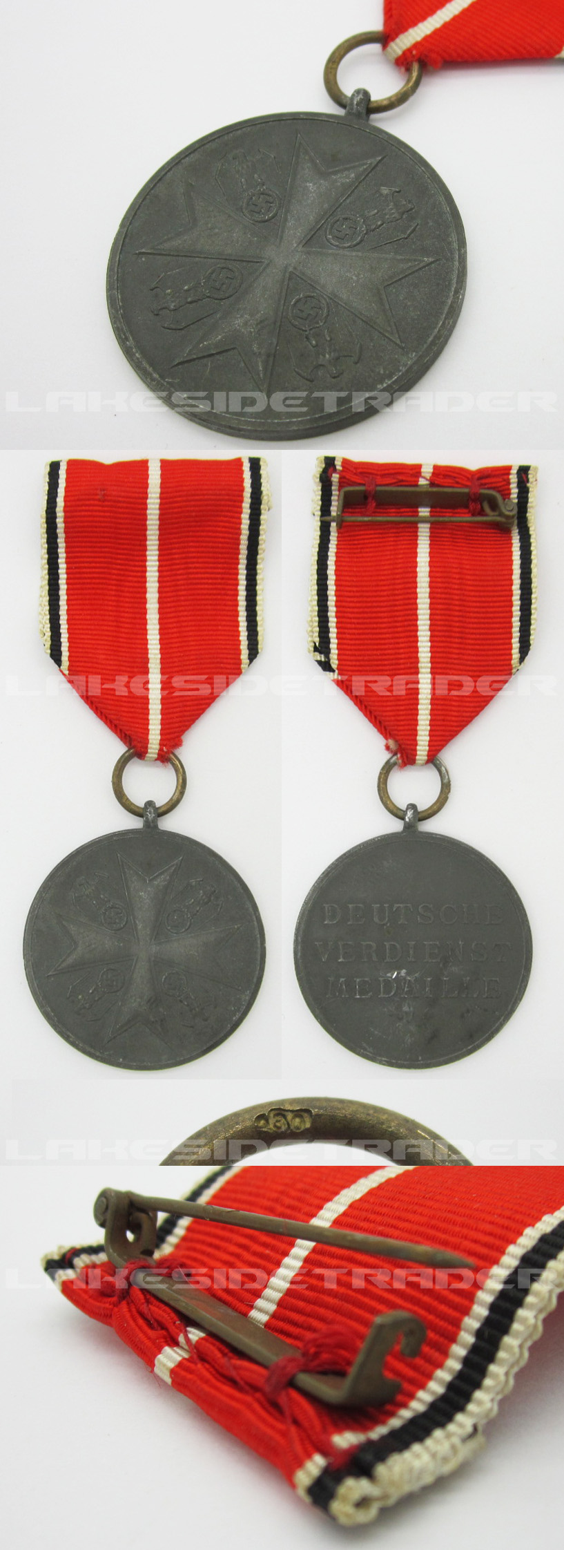 Order of the German Eagle Bronze Medal of Merit by 100