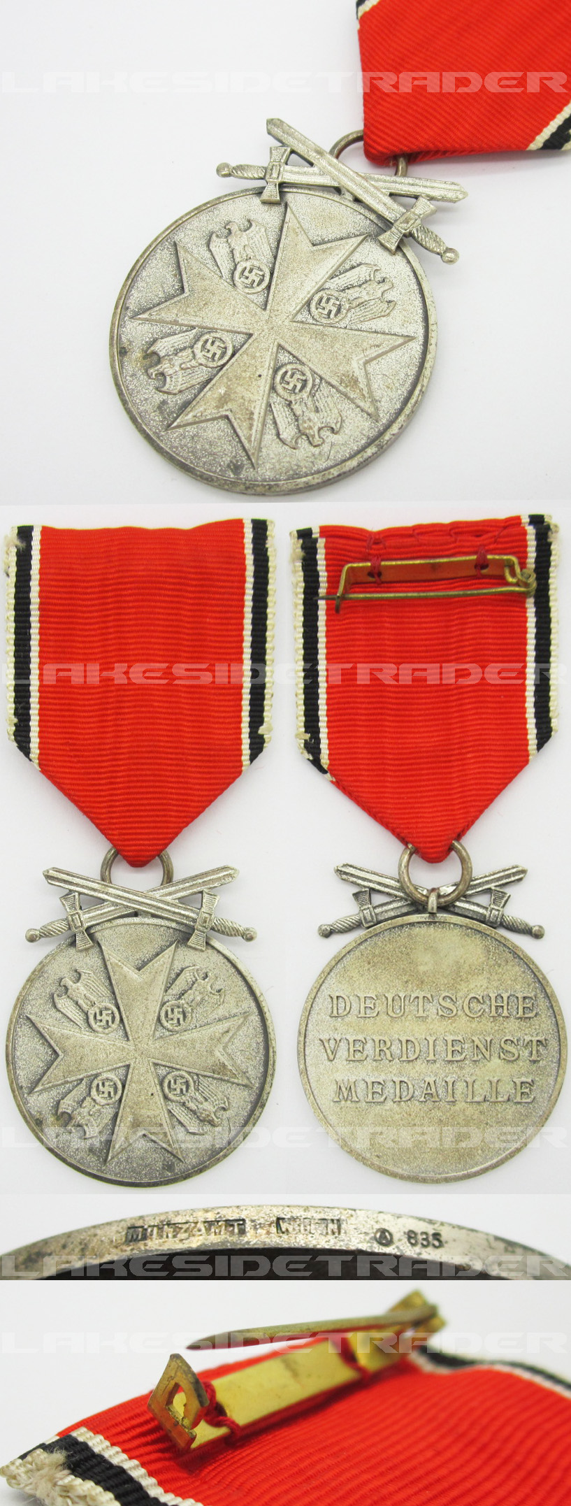 Order of the German Eagle Silver Medal of Merit with Swords