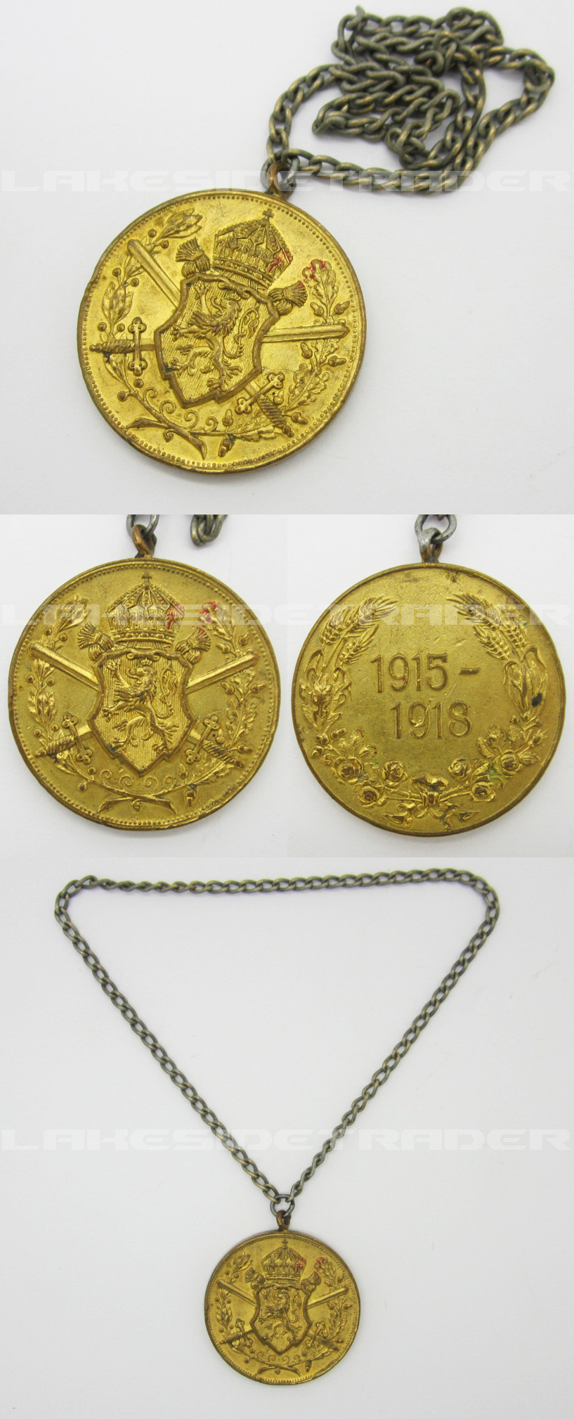 Bulgarian Commemorative War Medal 1915-1918